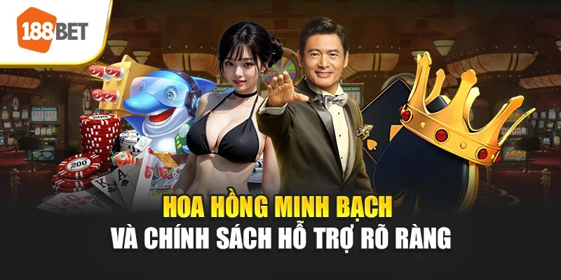 Hoa hồng minh bạch và chính sách hỗ trợ rõ ràng