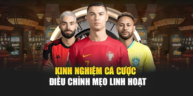 Kinh nghiệm cá cược - Điều chỉnh mẹo linh hoạt