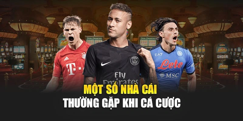 Một số nhà cái thường gặp khi cá cược